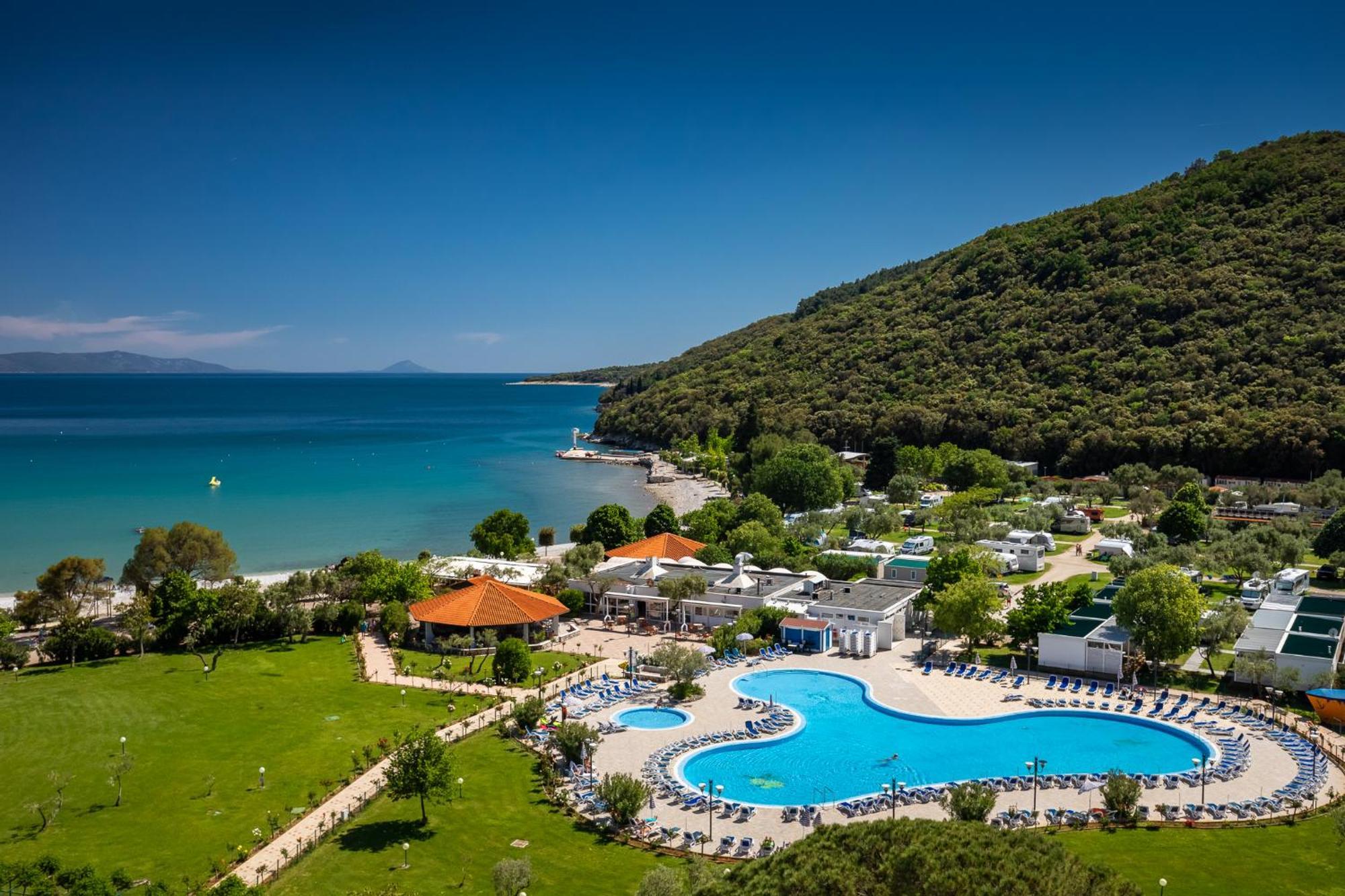 Camping Residence Oliva Rabac Exterior foto